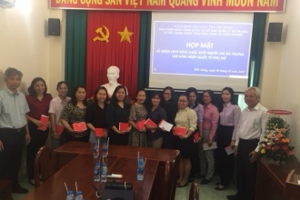 Họp mặt kỷ niệm 109 ngày Quốc tế Phụ nữ 8/3
